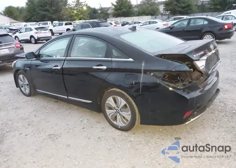 2013 Hyundai Sonata Hybrid Limited from USA, damaged, VIN KMHEC4A46DA100928